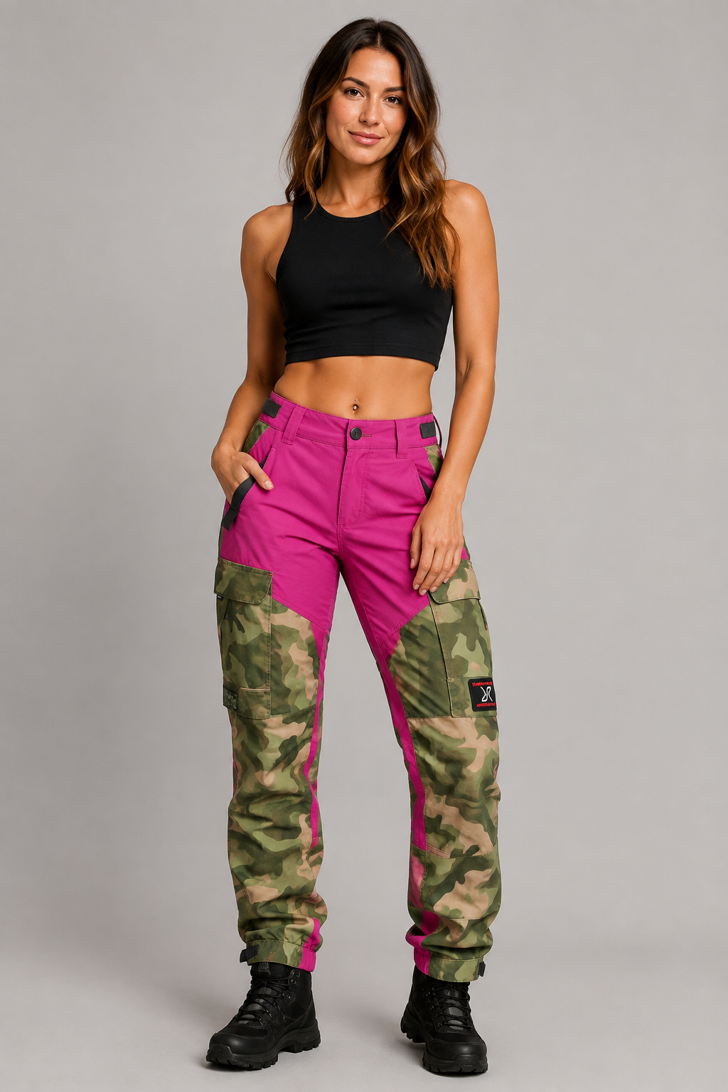 Revolution Race Camo Stretch Trouser размер L / 40 дамски панталон - 2768